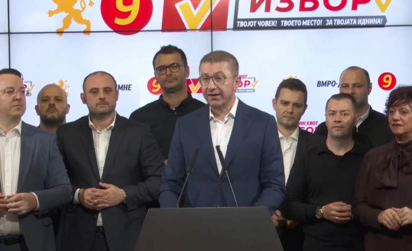 Mickoski: Kjo fitore është e përbashkët, është fitore e besimit dhe së ardhmes!