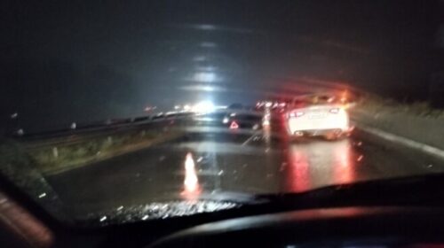 Aksident trafiku në autostradën Shkup–Tetovë