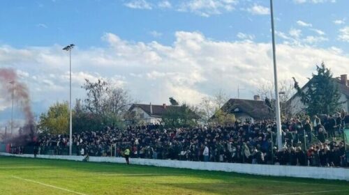 Policia ndalon një tifoz nga Haraçina në ndeshjen Shkëndija 77 – Bregallnica