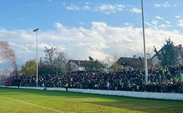 Policia ndalon një tifoz nga Haraçina në ndeshjen Shkëndija 77 – Bregallnica