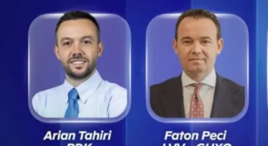 Exit Polli i T7: Arian Tahiri 50.9%, Faton Peci 49.1%