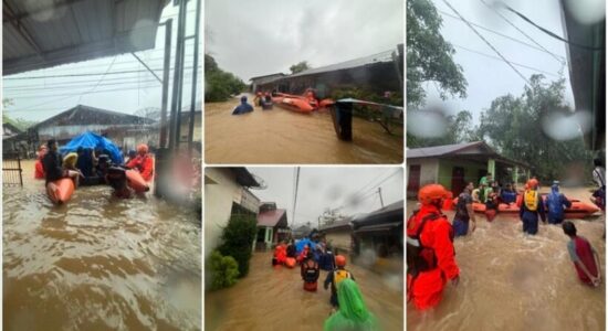 Përmbytjet dhe rrëshqitjet e tokës në Sumatrën Veriore të Indonezisë, humbin jetën 13 persona