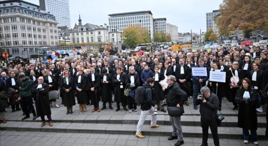 Bruksel, stafi gjyqësor proteston për mungesë të burimeve të mjaftueshme