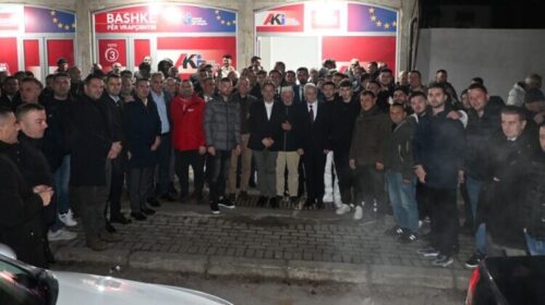 Vrapçishti, AKI nis fushatën: Taravari dhe Ahmeti në mbështetje të Shabanit