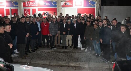 Vrapçishti, AKI nis fushatën: Taravari dhe Ahmeti në mbështetje të Shabanit