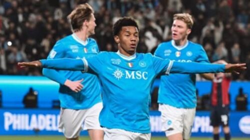 Napoli nuk e diskuton Bolonjën, David Neres i jep Superkupën e Italisë me dy gola