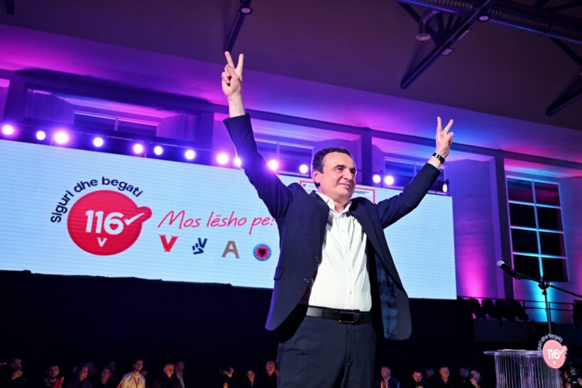 Afër 99% të votave të numëruara në Kosovë, Vetëvendosje në krye me mbi 49 përqind