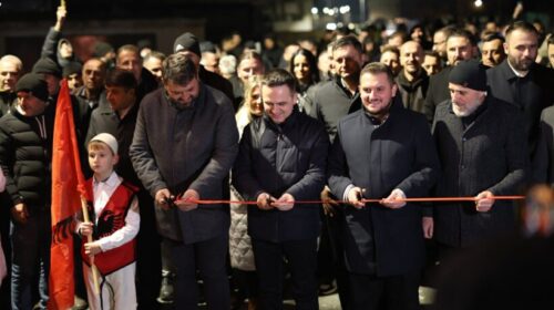 Kasami promovon bulevardin që lidh Tetovën me Porojin, Xhepçishtin dhe Tearcën