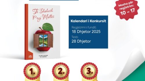 Fillon Konkursi i Leximit të Librave “E Ardhme e Ndriçuar”