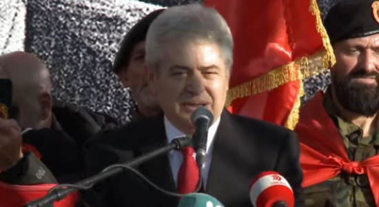 Ali Ahmeti falënderon SHBA-në, NATO-n dhe Evropën për mbështetjen e UÇK-së