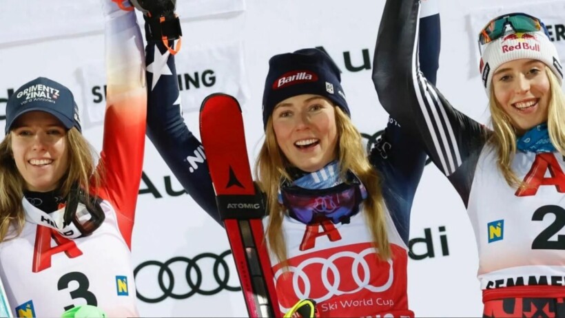 Ski/ Lara Colturi në podium, skiatorja shqiptare përfundon në vendin e 3-të në garën e slalomit