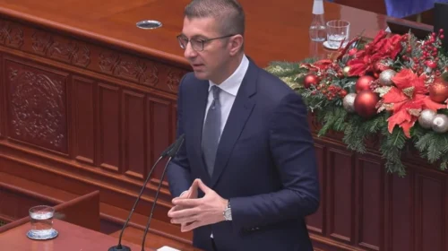 (VIDEO) Mickoski: Dislokimi i fabrikës së çimentos “Usje” nuk përbën problem për Qeverinë