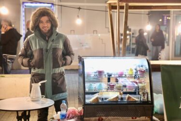 Bazar i fundvitit në sheshin Skënderbeu në Shkup. Foto: Komuna e Çairit