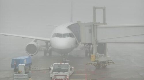 Shkaku i mjegullës janë anuluar sot në mëngjes të gjitha fluturimet nga Aeroporti i Shkupit