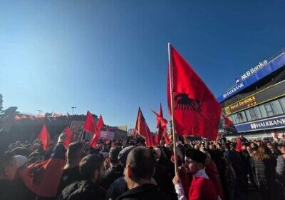 Nis protesta në Shkup në mbrojtje të krerëve të UÇK-së