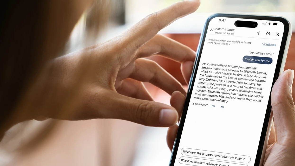 Amazon lanson asistentin e inteligjencës artificiale në aplikacionin Kindle për t’ju shpjeguar librat tuaj