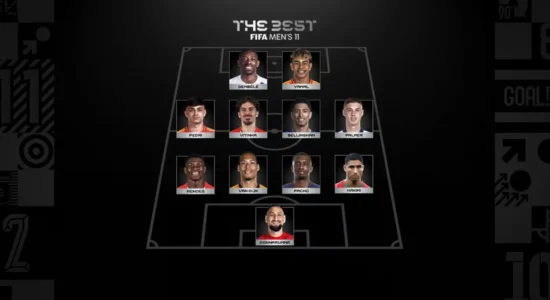 PSG dominon me gjashtë lojtarë në “Formacionin e Vitit” të “The Best FIFA 2025”