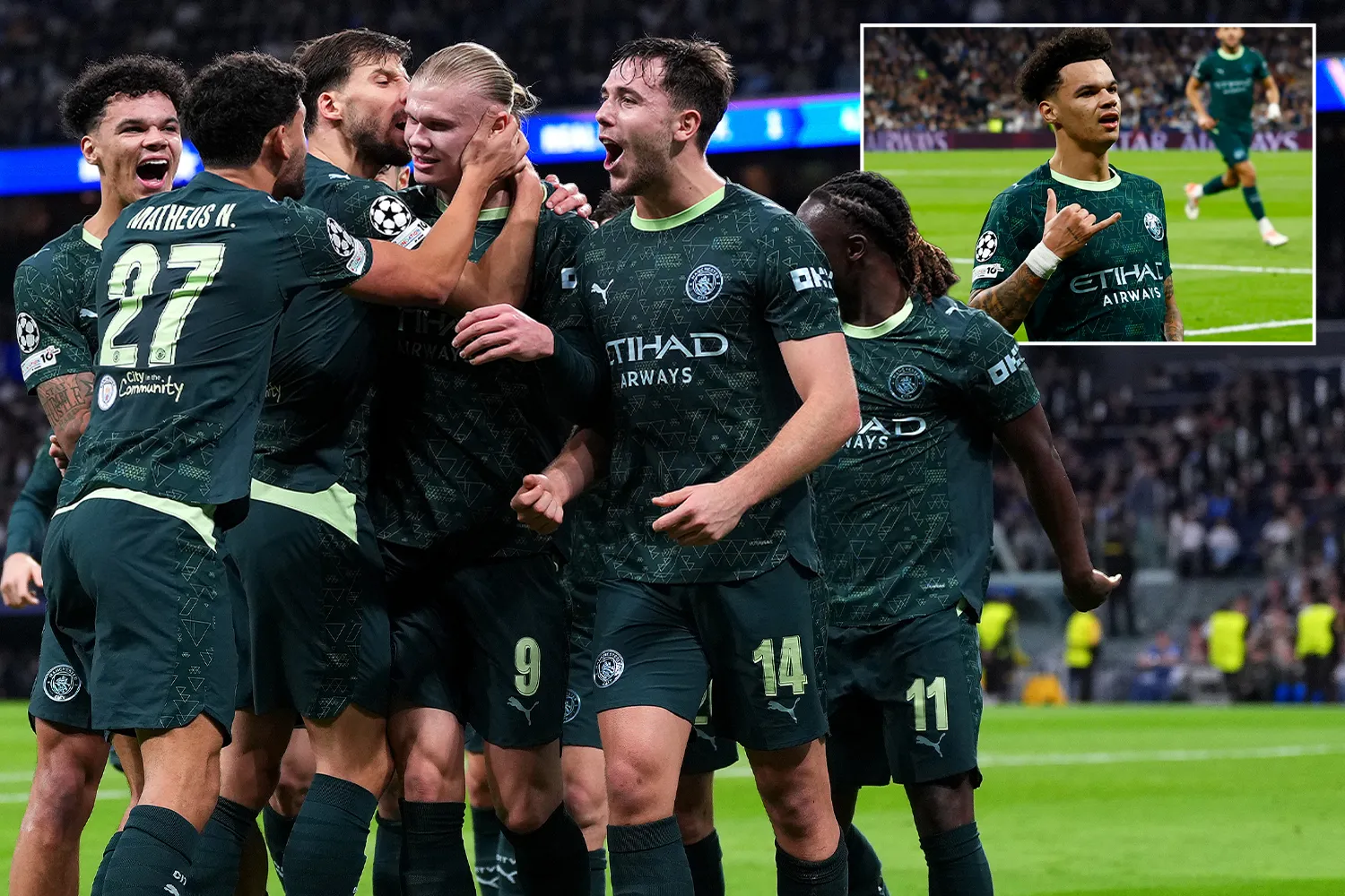 Champions League  City triumfon në Bernabeo ndaj Realit  fitojnë dhe Juvja e Arsenali