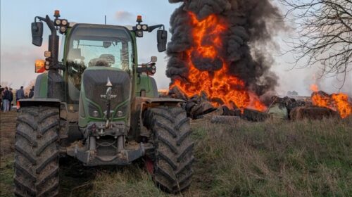 Fermerët francezë në protesta, bllokojnë unazën rrugore të qytetit Arras