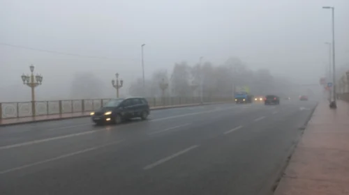 Dukshmëri e zvogëluar për shkak të mjegullës në Resnjë dhe Udovë