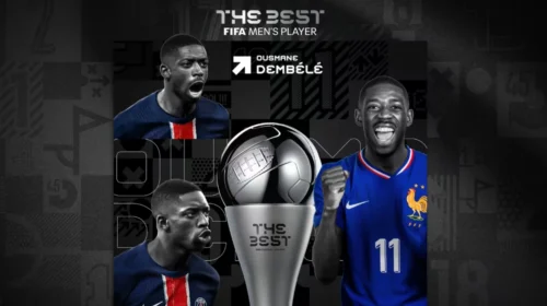 Pas Topit të Artë, Dembele rrëmben edhe çmimin e më të mirit nga FIFA