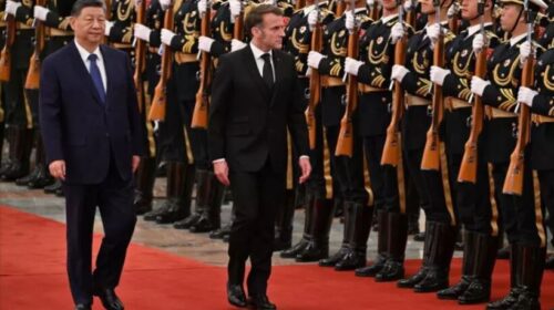 Macron: Kina ka aftësi vendimtare për të ndikuar në armëpushimin në Ukrainë