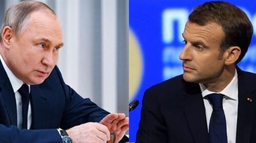 Presidenca franceze mirëpret gatishmërinë e Putinit për të zhvilluar bisedime me Macronin