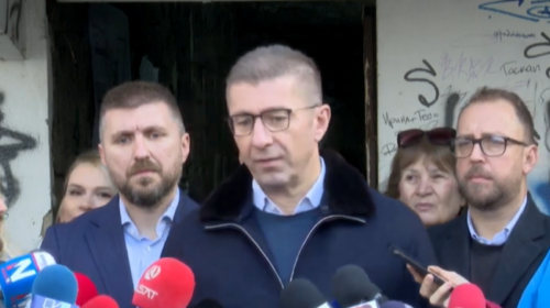 (VIDEO) Mickoski: Shtab krize për të ndjekur situatën 24 orë para dhe pas protestës