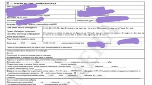 (VIDEO) Projekti “Safe City”, gjoba të shumta në gjuhën maqedonase