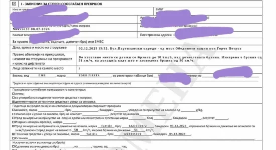 (VIDEO) Projekti “Safe City”, gjoba të shumta në gjuhën maqedonase