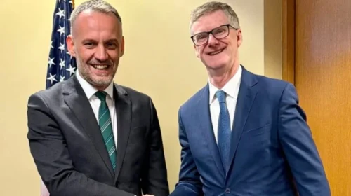 VLEN: Takimi Fetai–Lawton konfirmon mbështetjen e fortë të SHBA-ve për reformat