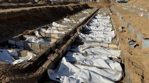 80 palestinezë të familjes Salim varrosen në një varr masiv pasi u nxorën nga rrënojat