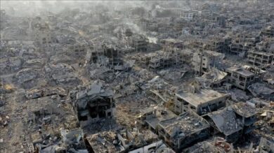 Gaza, Palestina. Foto e marrë nga AA