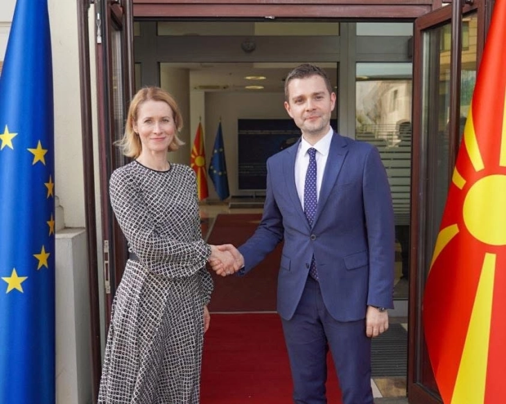 Vizitë pune në Bruksel: Mucunski dhe Murtezani takojnë Kallas dhe Rute