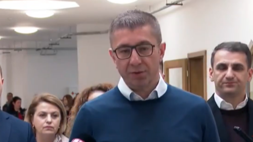 (VIDEO) Mickoski: Më 14 janar takim liderësh për heqjen e qeverisë teknike