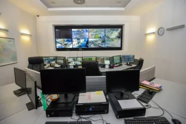 Kamerat e projektit Safe City. Foto nga Policia e Maqedonisë së Veriut