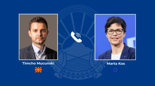 Bisedë telefonike Mucunski – Kos: Në fokus sfidat ekonomike me transportuesit