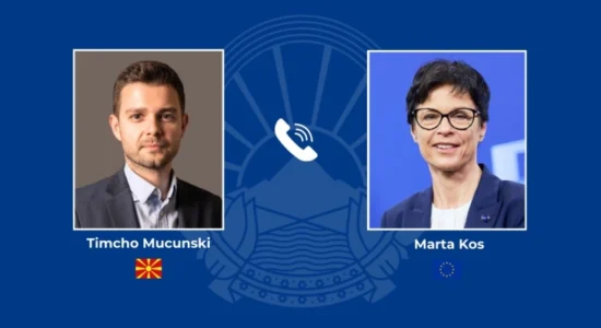 Bisedë telefonike Mucunski – Kos: Në fokus sfidat ekonomike me transportuesit