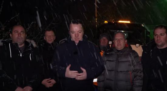 Nikolloski: Të gjitha rrugët në nivel shtetëror janë të kalueshme