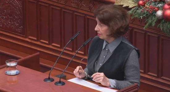 Siljanovska Davkova: Anëtaret e propozuara të Këshillit Gjyqësor i zgjodha sipas profesionalizmit