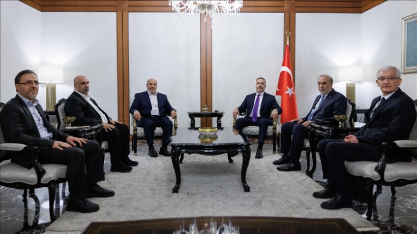 Kryediplomati turk takohet me delegacionin e Hamasit për planin e paqes në Gaza dhe situatën humanitare