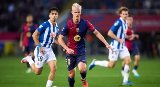 Dy gola të vonshëm, Barcelona fiton derbin lokal ndaj Espanyolit