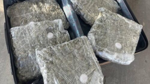 Arrestohet një 31-vjeçar nga Kumanova, në automjet i gjenden mbi pesë kilogramë marihuanë