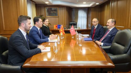 Zv/kryeministri Sali takon Ambasadorin e Turqisë në Shkup, Fatih Ulusoy