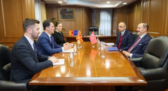 Zv/kryeministri Sali takon Ambasadorin e Turqisë në Shkup, Fatih Ulusoy