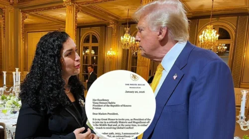 Trump fton Osmanin të përfaqësojë Kosovën në Bordin e Paqes për Gazën