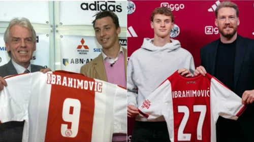 Nga babai te i biri, Ajaxi nënshkruan me djalin e Zlatan Ibrahimovicit