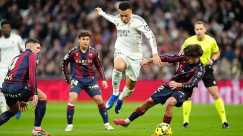 Real Madridi siguron fitoren ndaj Levantes mes atmosferës së tensionuar në ‘Santiago Bernabeu’