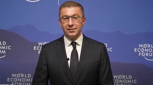 (VIDEO) Mickoski nga Davosi paralajmëron projekte të reja energjetike