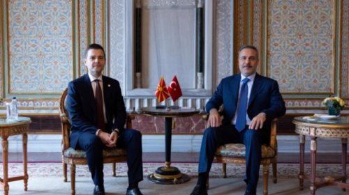 Mucunski takohet me homologun turk Hakan Fidan